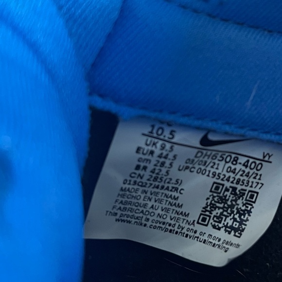 5 On It UNDFTD Nike Dunks 10.5 - Picture 9 of 9